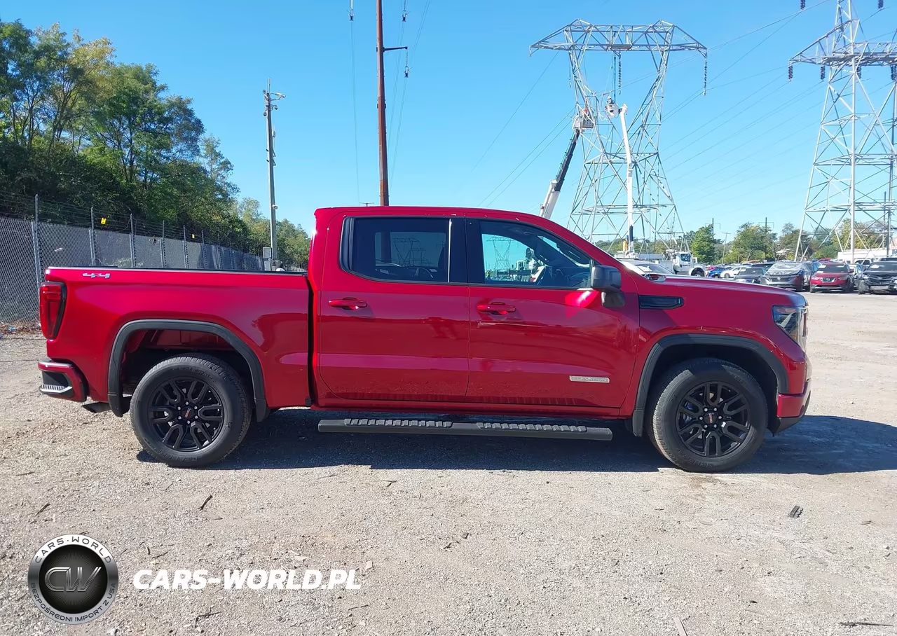 2023 GMC Sierra 1500 4Wd Short Box Elevation With 3Sb VIN:1GTPUCEK4PZ212789 - 14