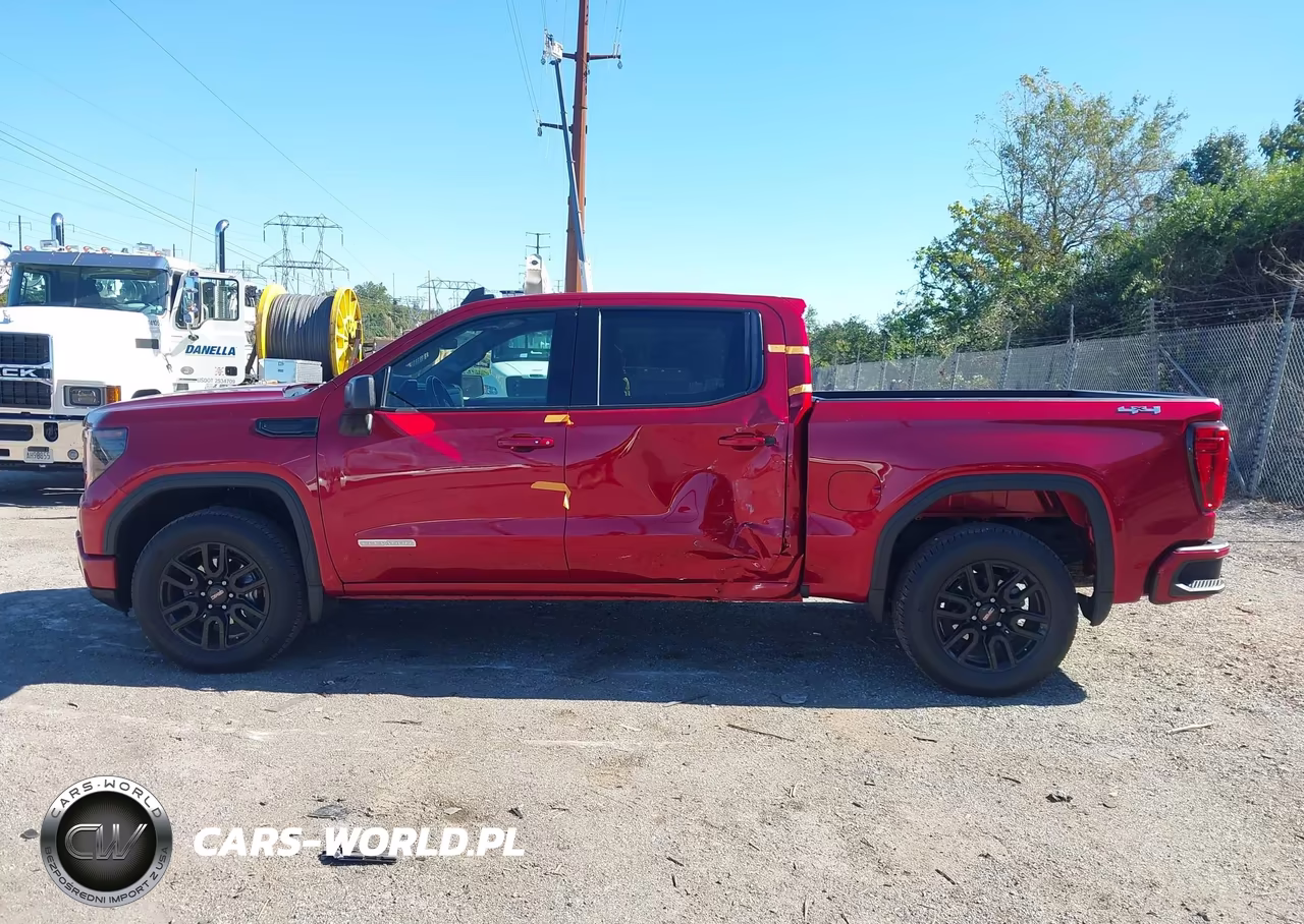 2023 GMC Sierra 1500 4Wd Short Box Elevation With 3Sb VIN:1GTPUCEK4PZ212789 - 15