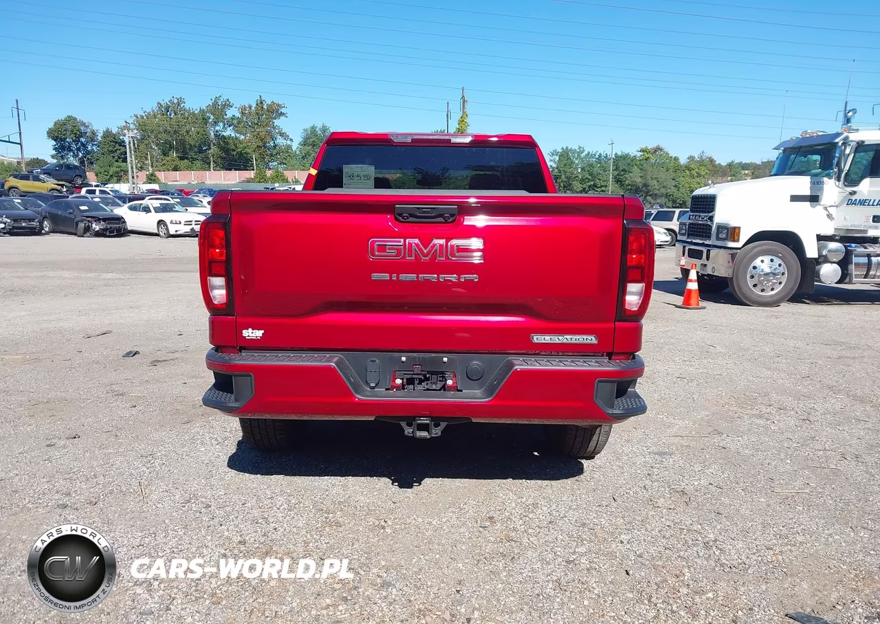 2023 GMC Sierra 1500 4Wd Short Box Elevation With 3Sb VIN:1GTPUCEK4PZ212789 - 17