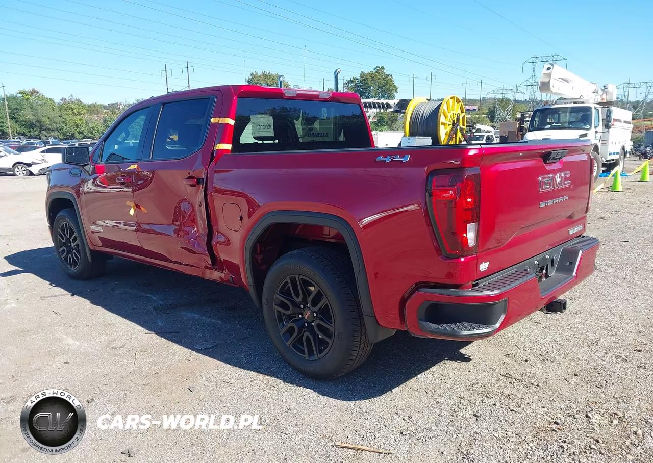 2023 GMC Sierra 1500 4Wd Short Box Elevation With 3Sb VIN:1GTPUCEK4PZ212789 - 3