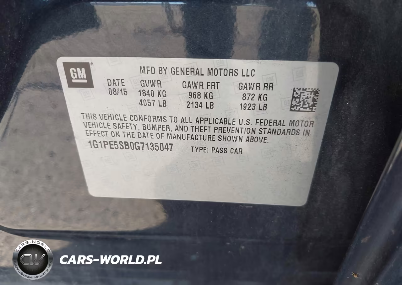 2016 Chevrolet Cruze Limited 1Lt Auto VIN:1G1PE5SB0G7135047 - 9