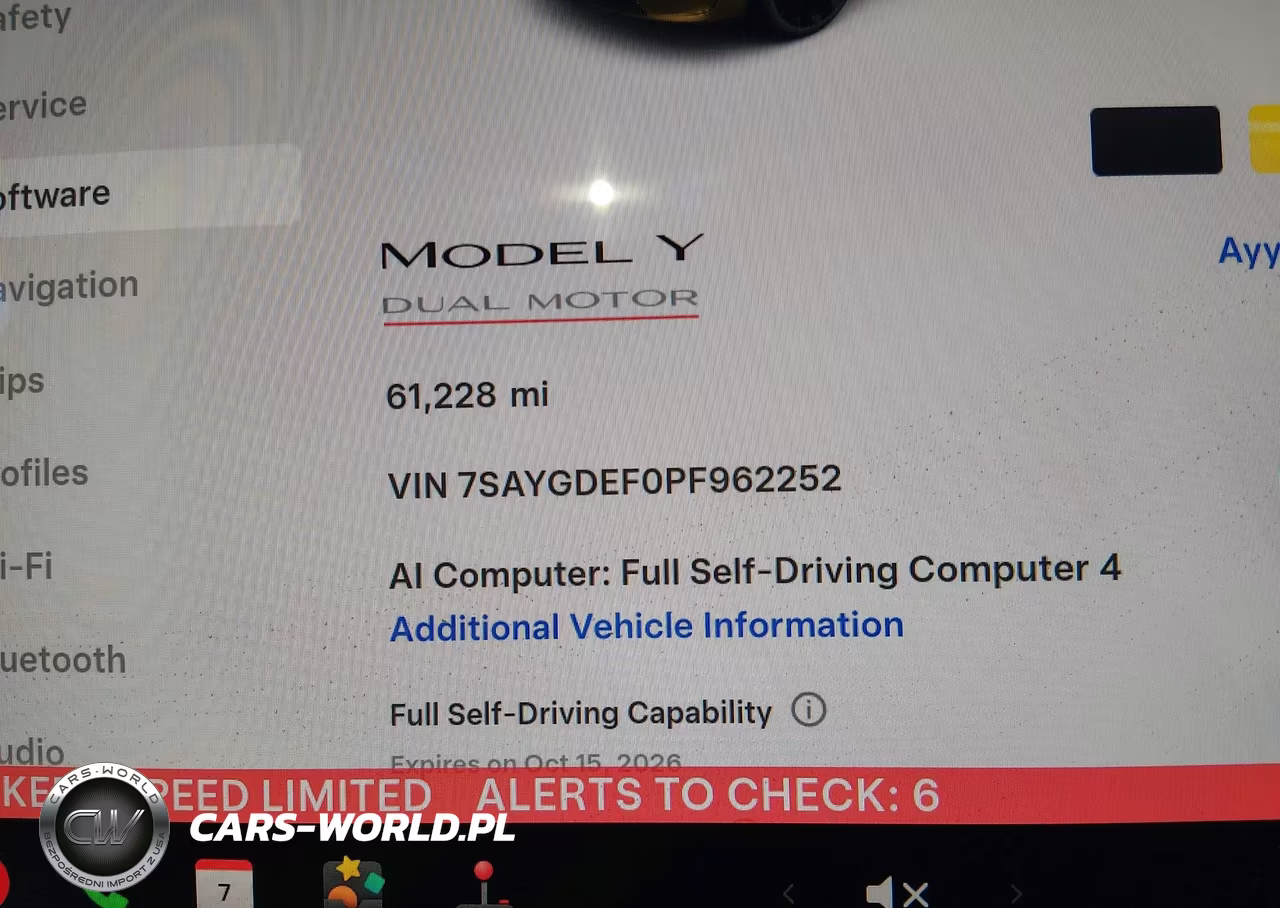 2023 Tesla Model Y Performance Dual Motor All-Wheel Drive VIN:7SAYGDEF0PF962252 - 16