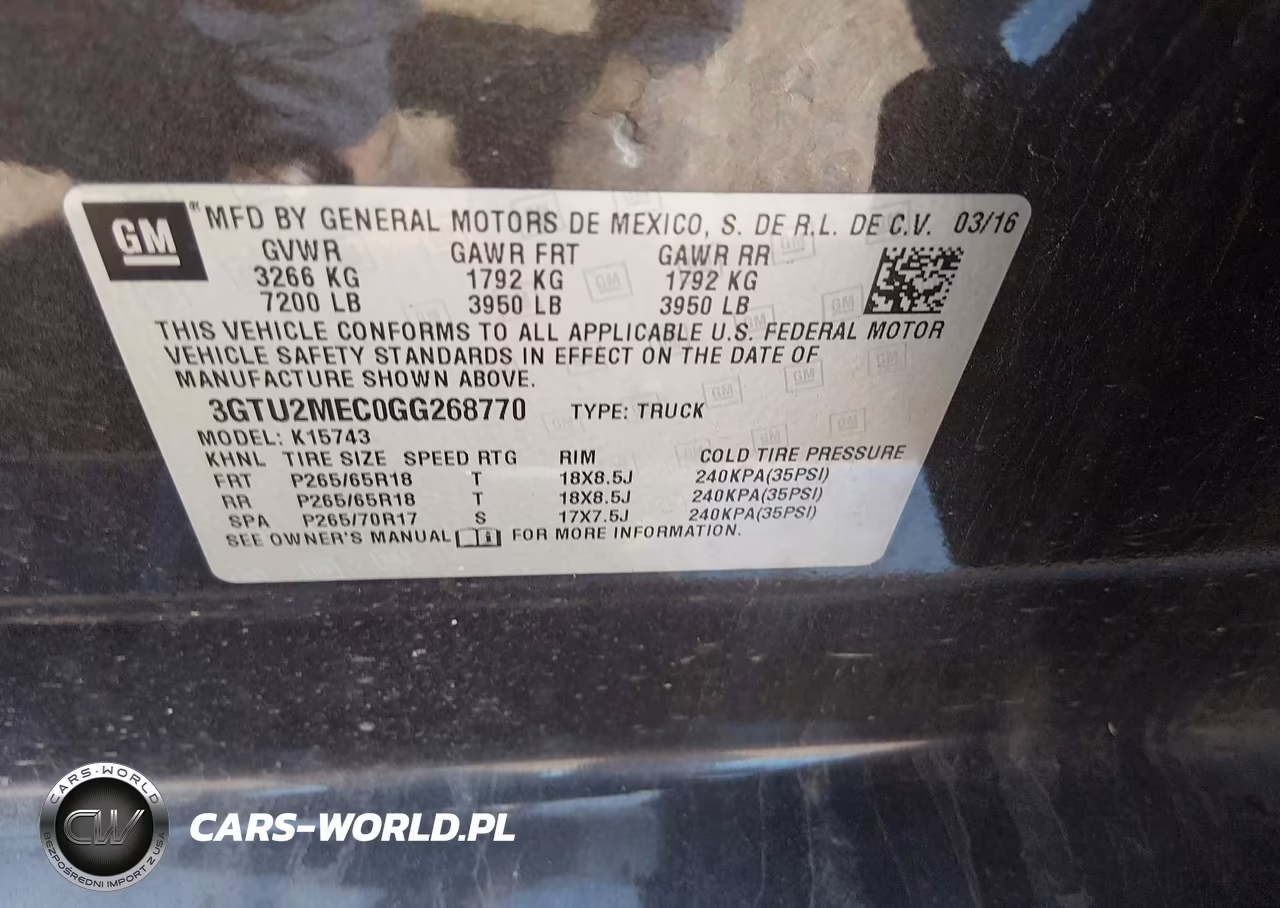 2016 GMC Sierra 1500 Sle VIN:3GTU2MEC0GG268770 - 9