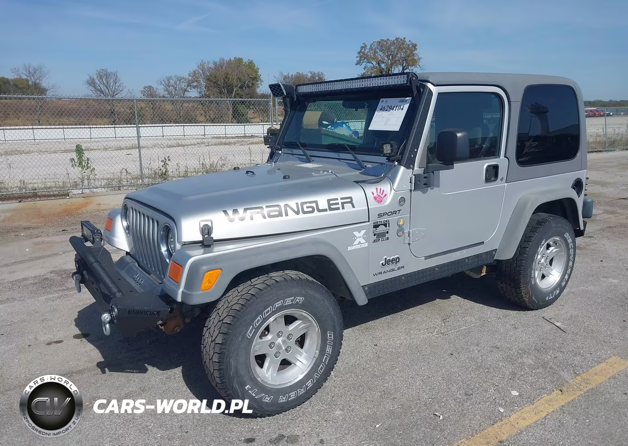 2005 Jeep Wrangler Sport VIN:1J4FA49S55P317655 - 2