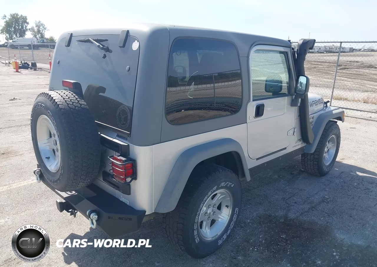 2005 Jeep Wrangler Sport VIN:1J4FA49S55P317655 - 4