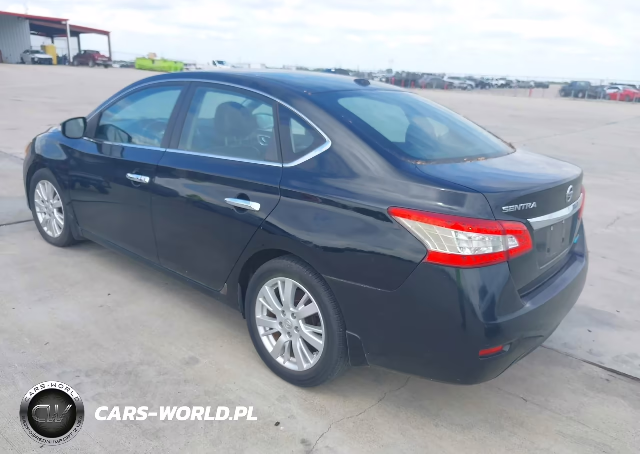 2013 Nissan Sentra Sl VIN:3N1AB7AP7DL659739 - 3