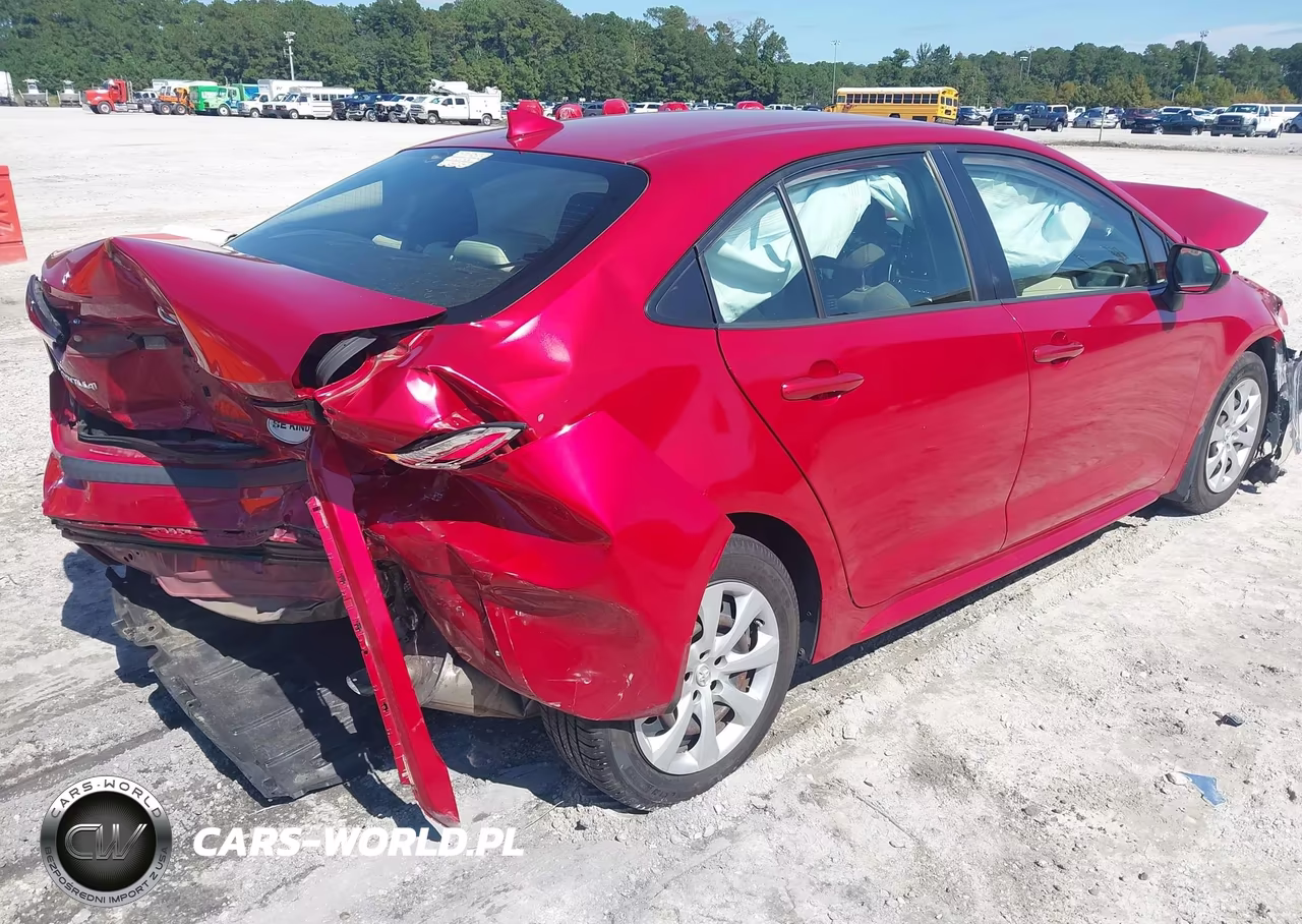 2020 Toyota Corolla Le VIN:JTDEPRAE8LJ105500 - 4