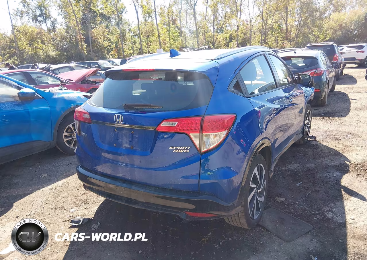 2019 Honda Hr-V Sport VIN:3CZRU6H11KG706155 - 4