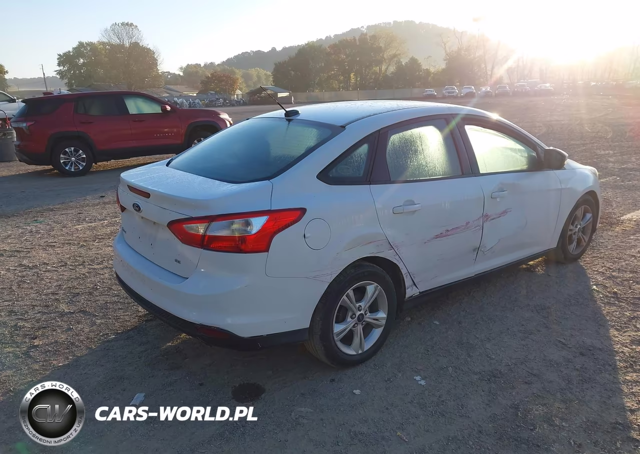 2014 Ford Focus Se VIN:1FADP3F26EL449721 - 4