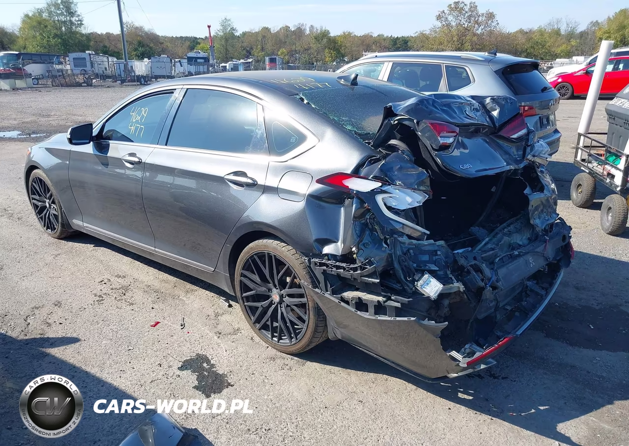 2018 Genesis G80 5.0 Ultimate VIN:KMHGN4JF2JU250808 - 3