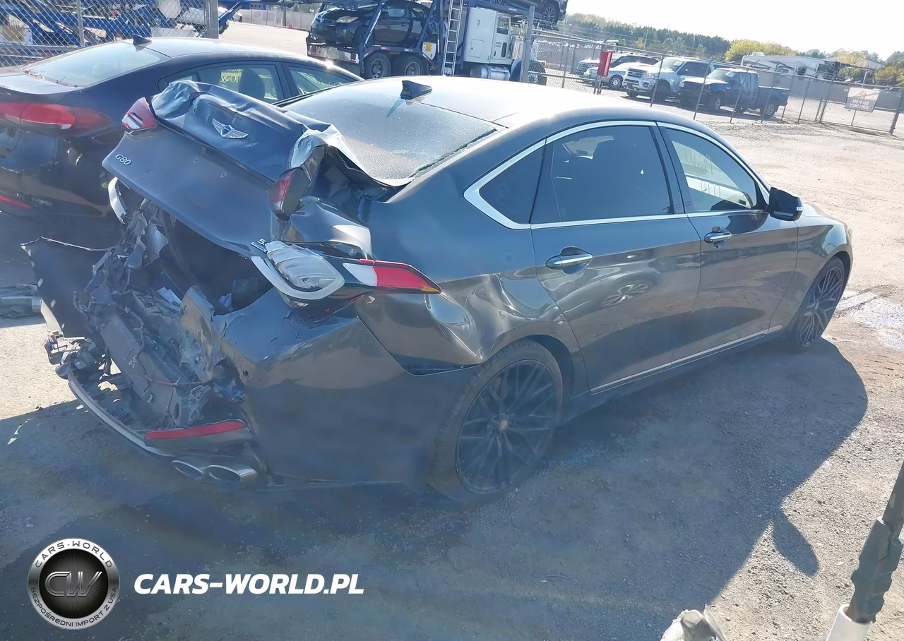 2018 Genesis G80 5.0 Ultimate VIN:KMHGN4JF2JU250808 - 4