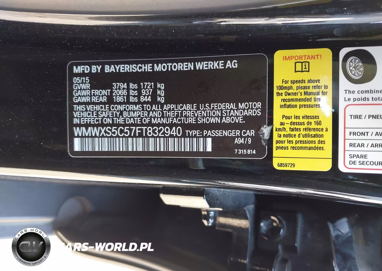 2015 Mini Hardtop Cooper VIN:WMWXS5C57FT832940 - 9