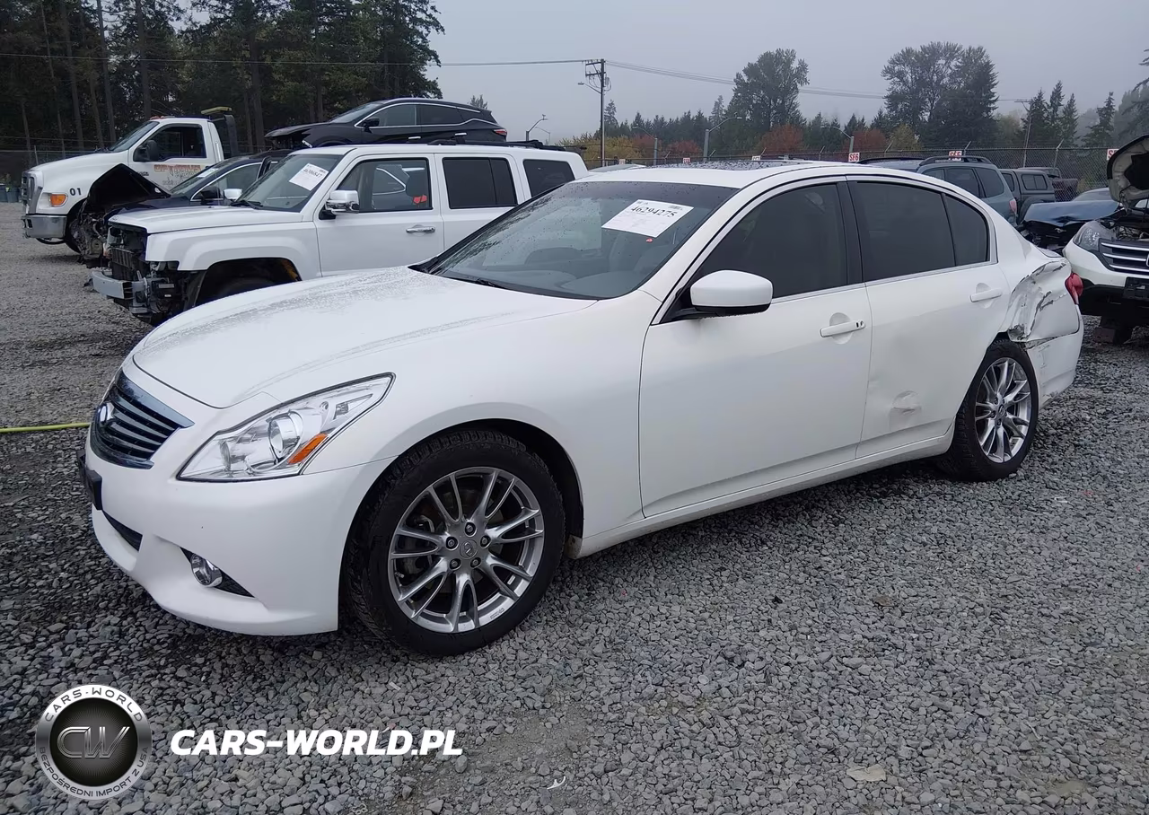 2013 Infiniti G37X VIN:JN1CV6AR6DM753502 - 2