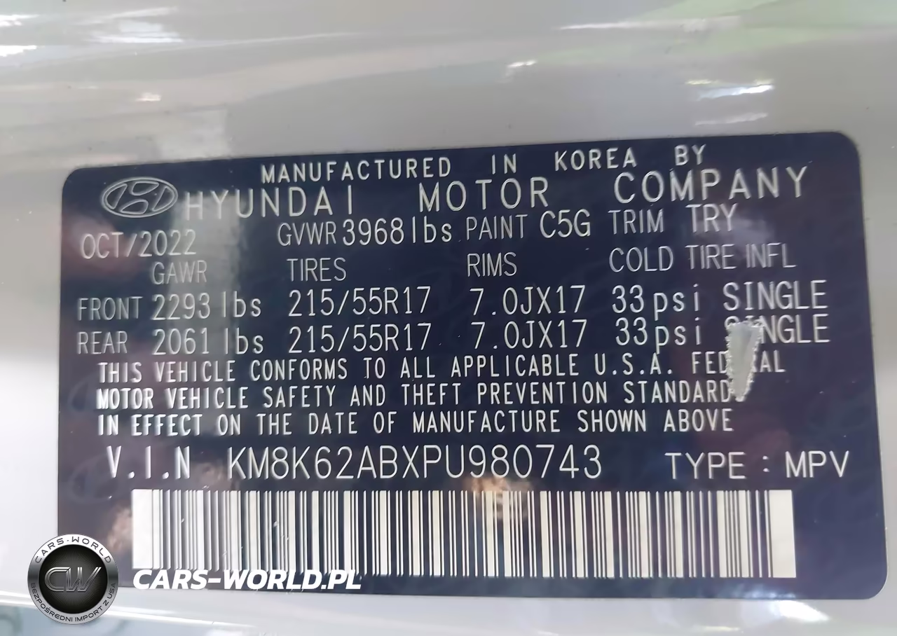 2023 Hyundai Kona Sel VIN:KM8K62ABXPU980743 - 9