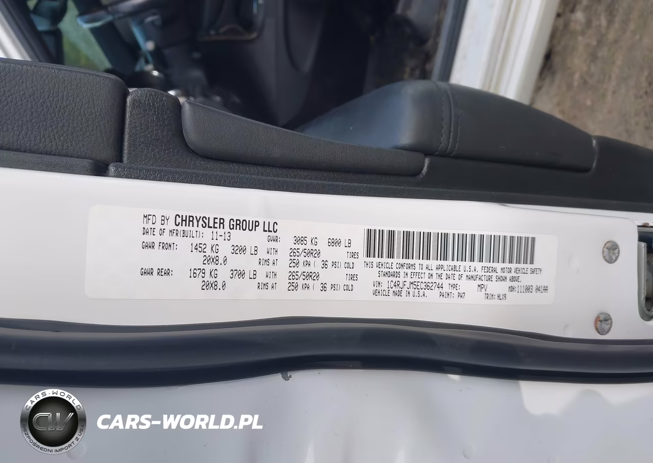 2014 Jeep Grand Cherokee Summit VIN:1C4RJFJM5EC362744 - 9