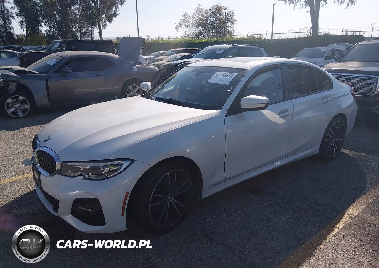 2021 BMW 330I VIN:3MW5R1J0XM8B77485 - 2