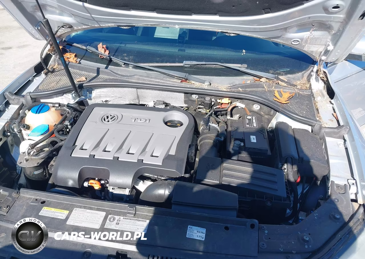 2013 Volkswagen Passat 2.0L Tdi Se VIN:1VWBN7A31DC103487 - 10