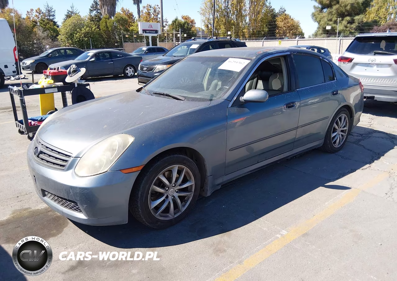 2005 Infiniti G35 VIN:JNKCV51E35M203646 - 2