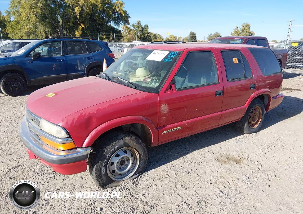 1998 Chevrolet Blazer VIN:1GNDT13W0WK106354 - 2