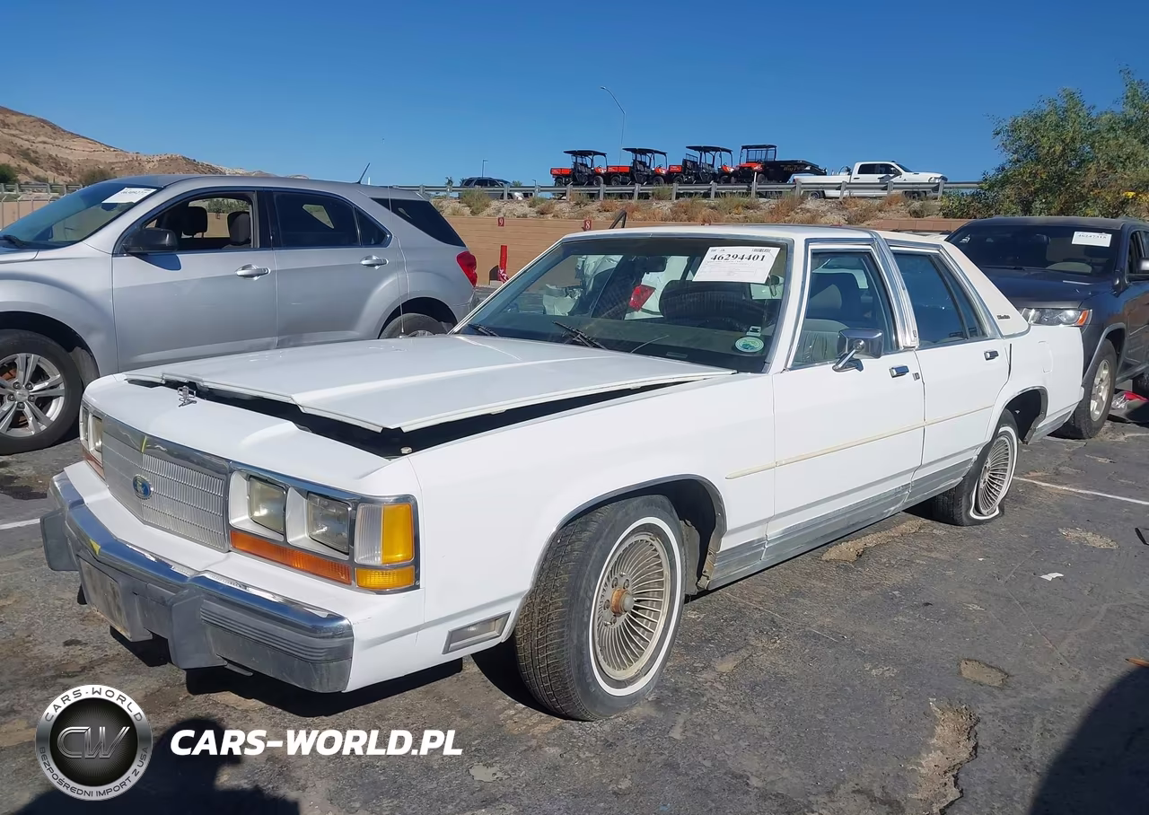1989 Ford Crown Victoria Lx VIN:2FABP74F0KX152253 - 2