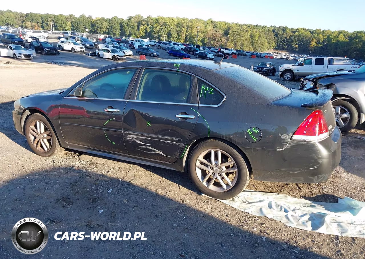 2013 Chevrolet Impala Ltz VIN:2G1WC5E37D1198273 - 3