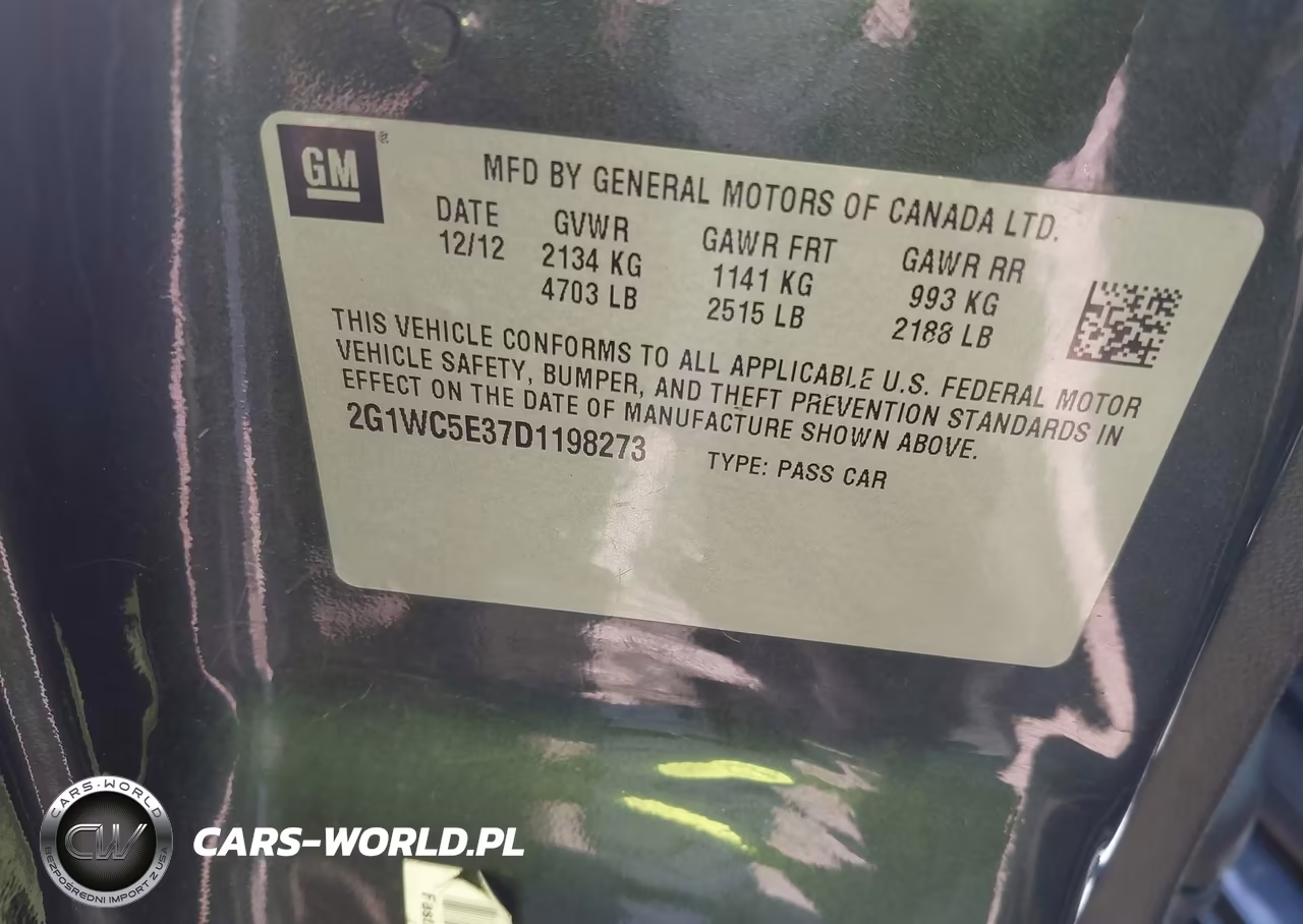 2013 Chevrolet Impala Ltz VIN:2G1WC5E37D1198273 - 9