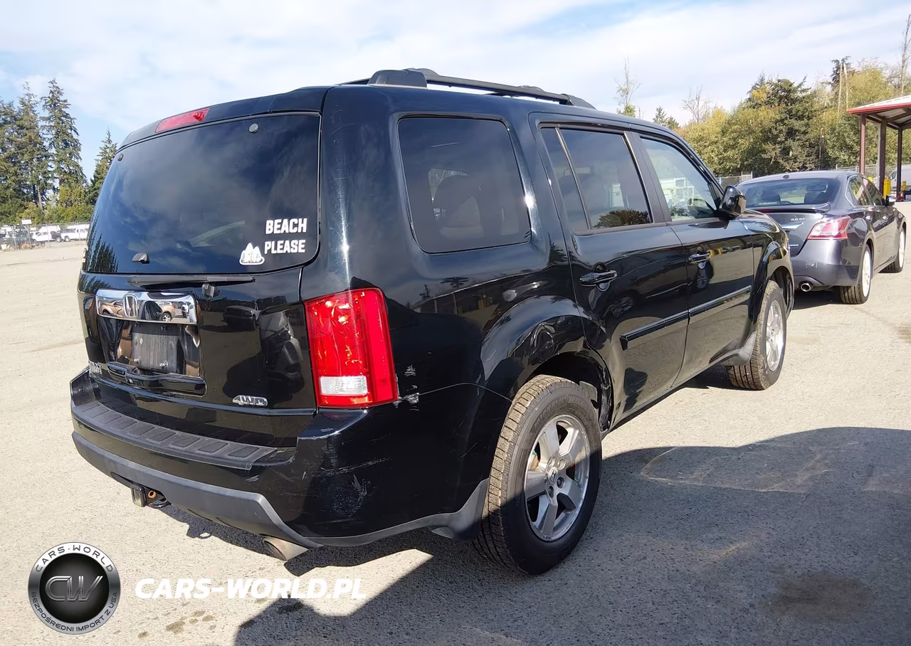 2010 Honda Pilot Ex-L VIN:5FNYF4H56AB027277 - 4