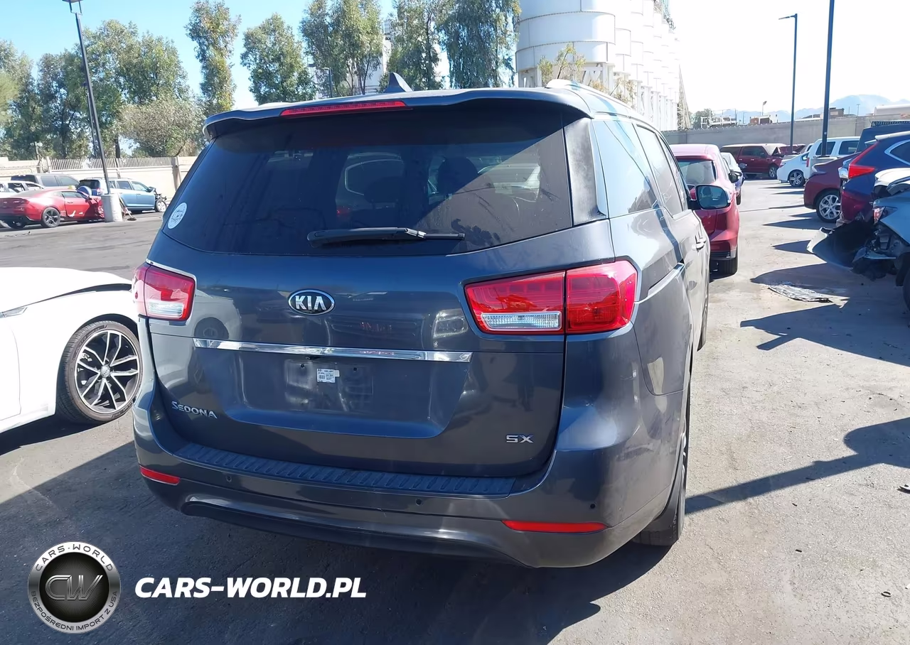 2016 Kia Sedona Sx VIN:KNDMC5C12G6103955 - 16