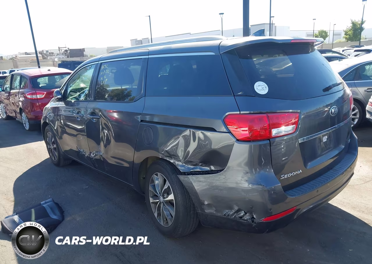 2016 Kia Sedona Sx VIN:KNDMC5C12G6103955 - 3