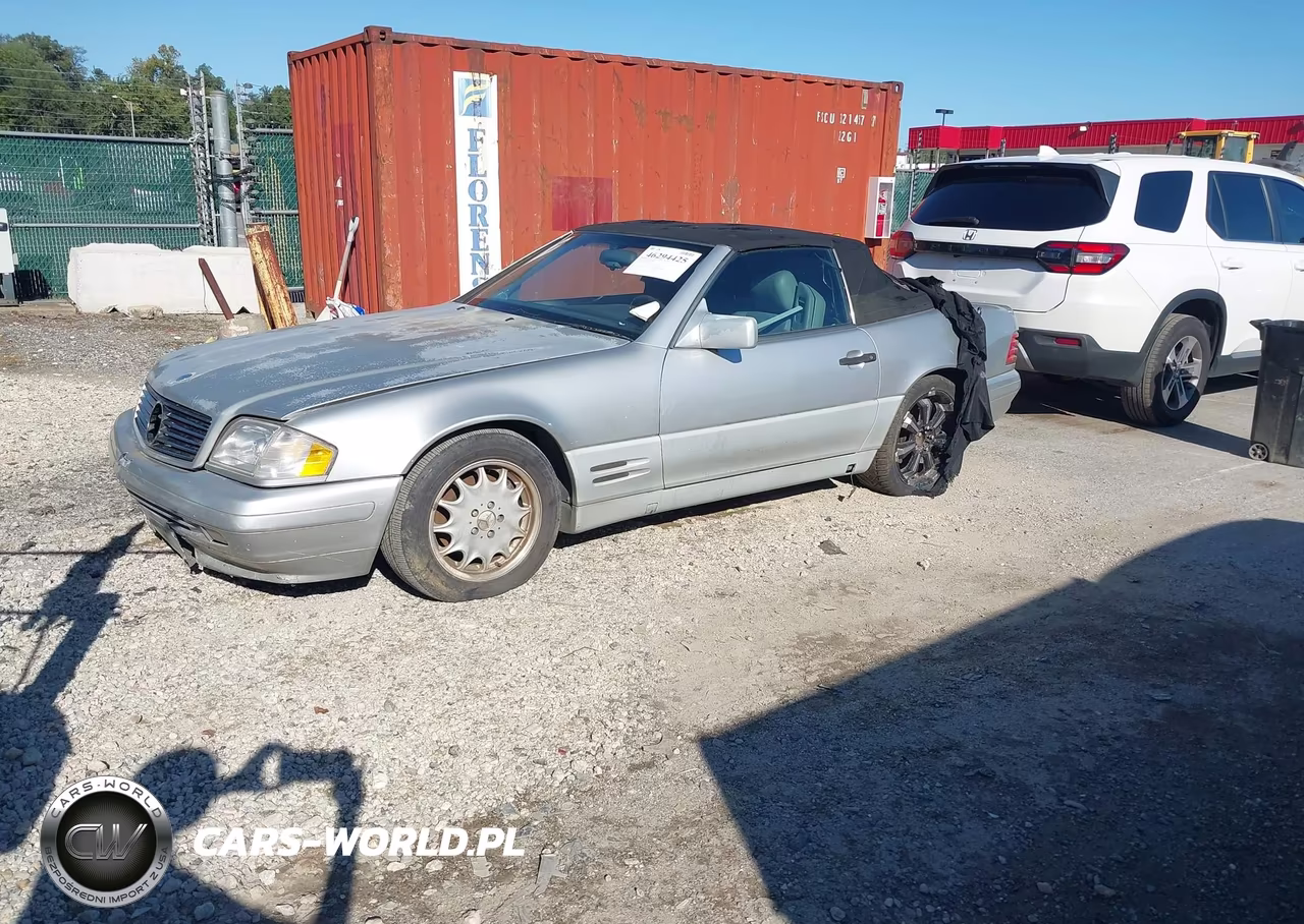 1996 Mercedes-Benz Sl 320 VIN:WDBFA63F5TF138143 - 2
