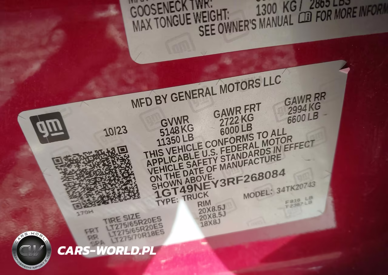 2024 GMC Sierra 2500Hd 4Wd Standard Bed Slt VIN:1GT49NEY3RF268084 - 8