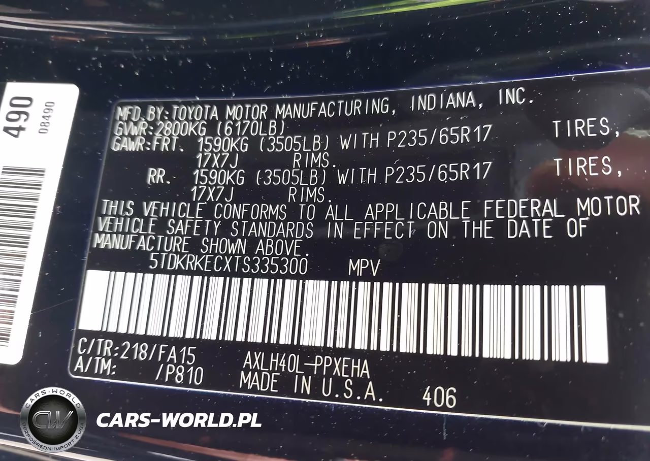 2026 Toyota Sienna Le VIN:5TDKRKECXTS335300 - 9
