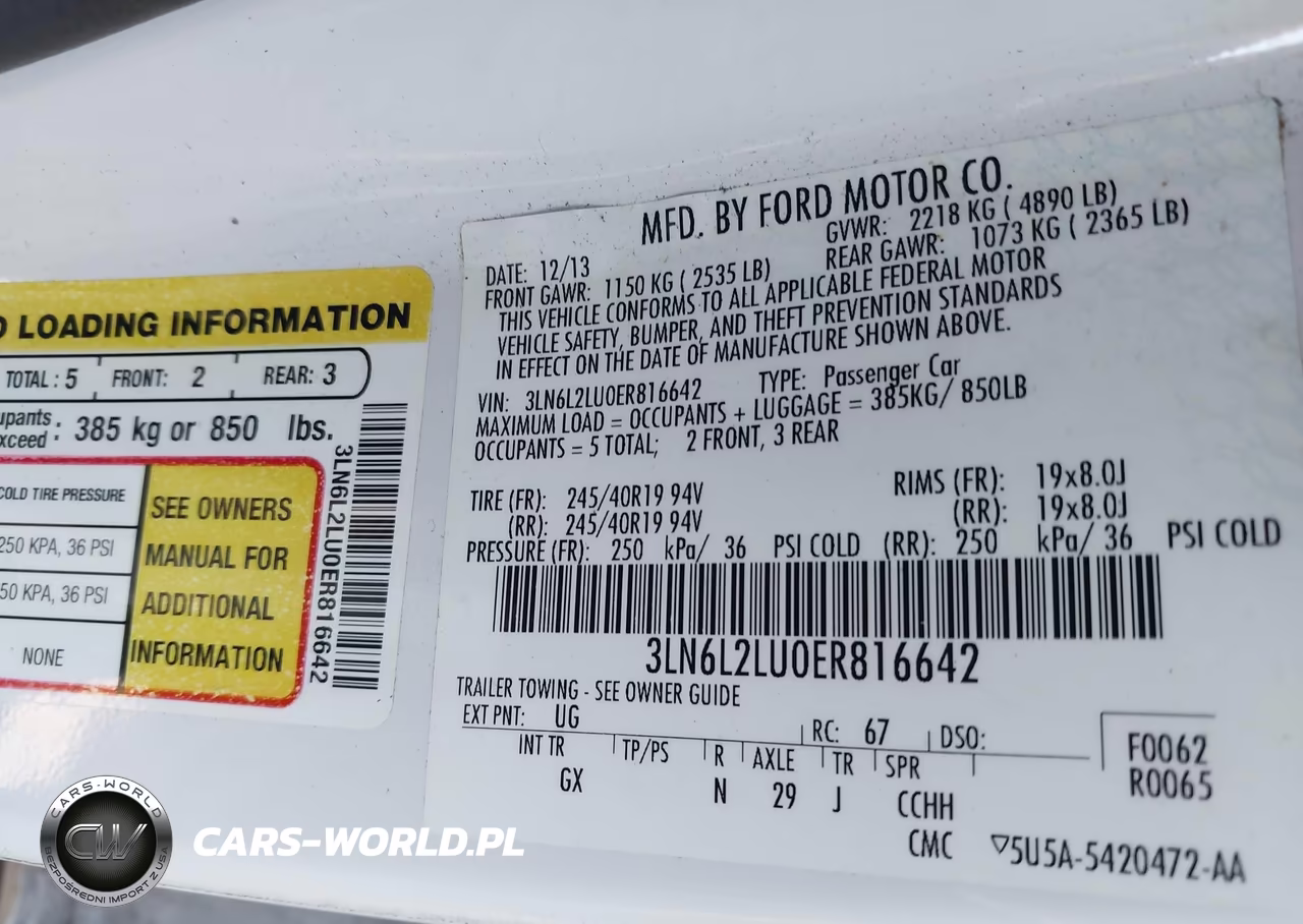 2014 Lincoln Mkz Hybrid VIN:3LN6L2LU0ER816642 - 9
