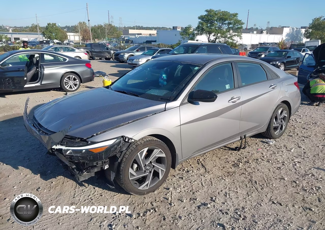 2025 Hyundai Elantra Sel Sport VIN:KMHLM4DG1SU873893 - 2