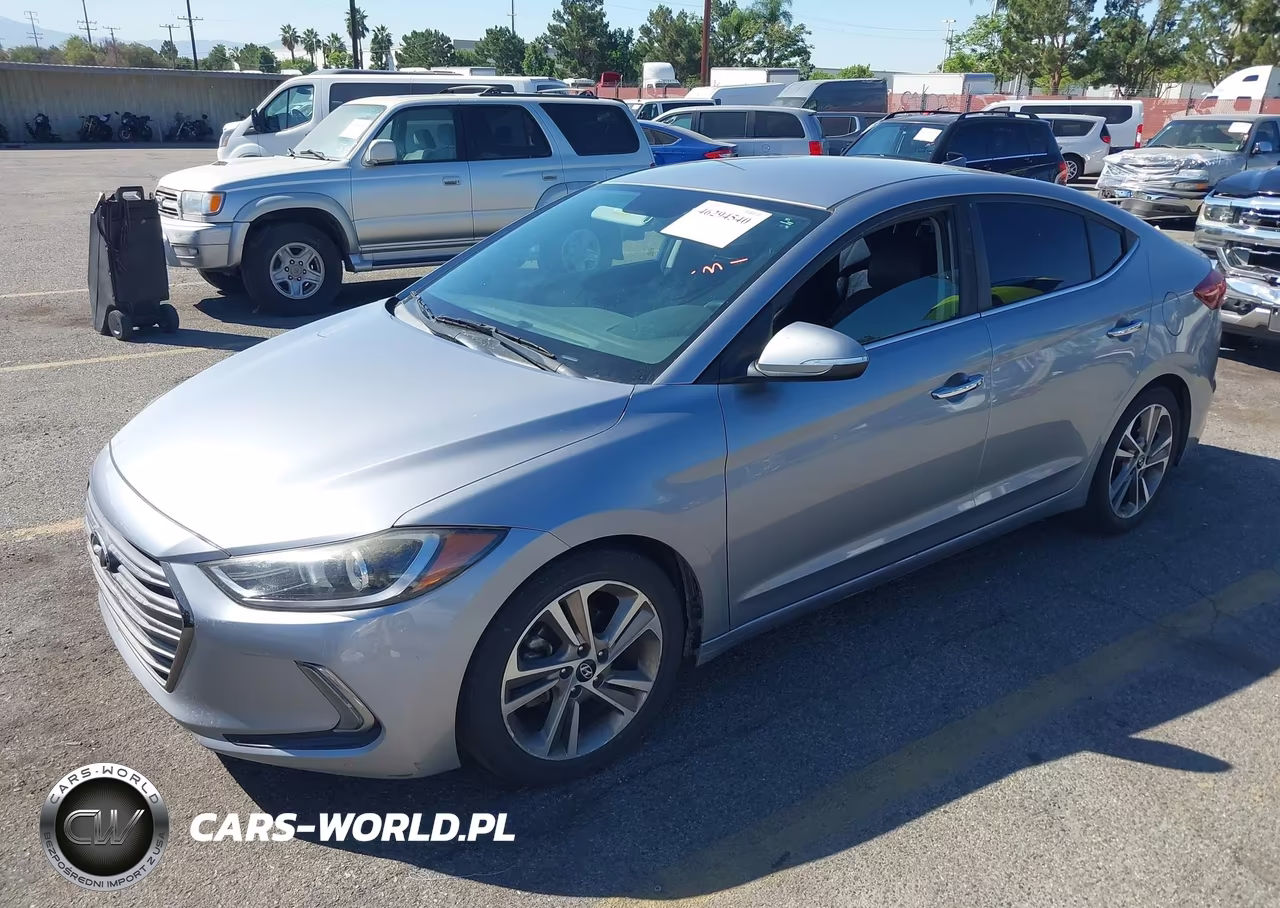 2017 Hyundai Elantra Limited VIN:5NPD84LF0HH114760 - 2