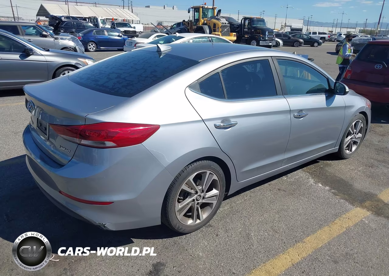 2017 Hyundai Elantra Limited VIN:5NPD84LF0HH114760 - 4