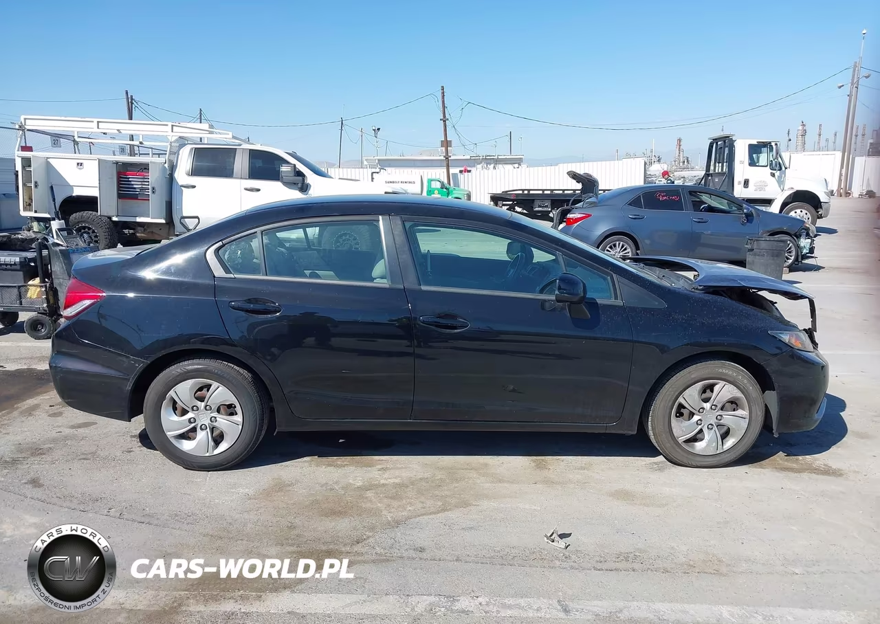 2013 Honda Civic Lx VIN:2HGFB2F59DH601624 - 13