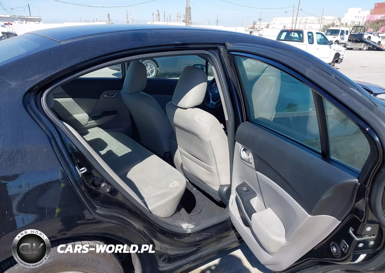 2013 Honda Civic Lx VIN:2HGFB2F59DH601624 - 8