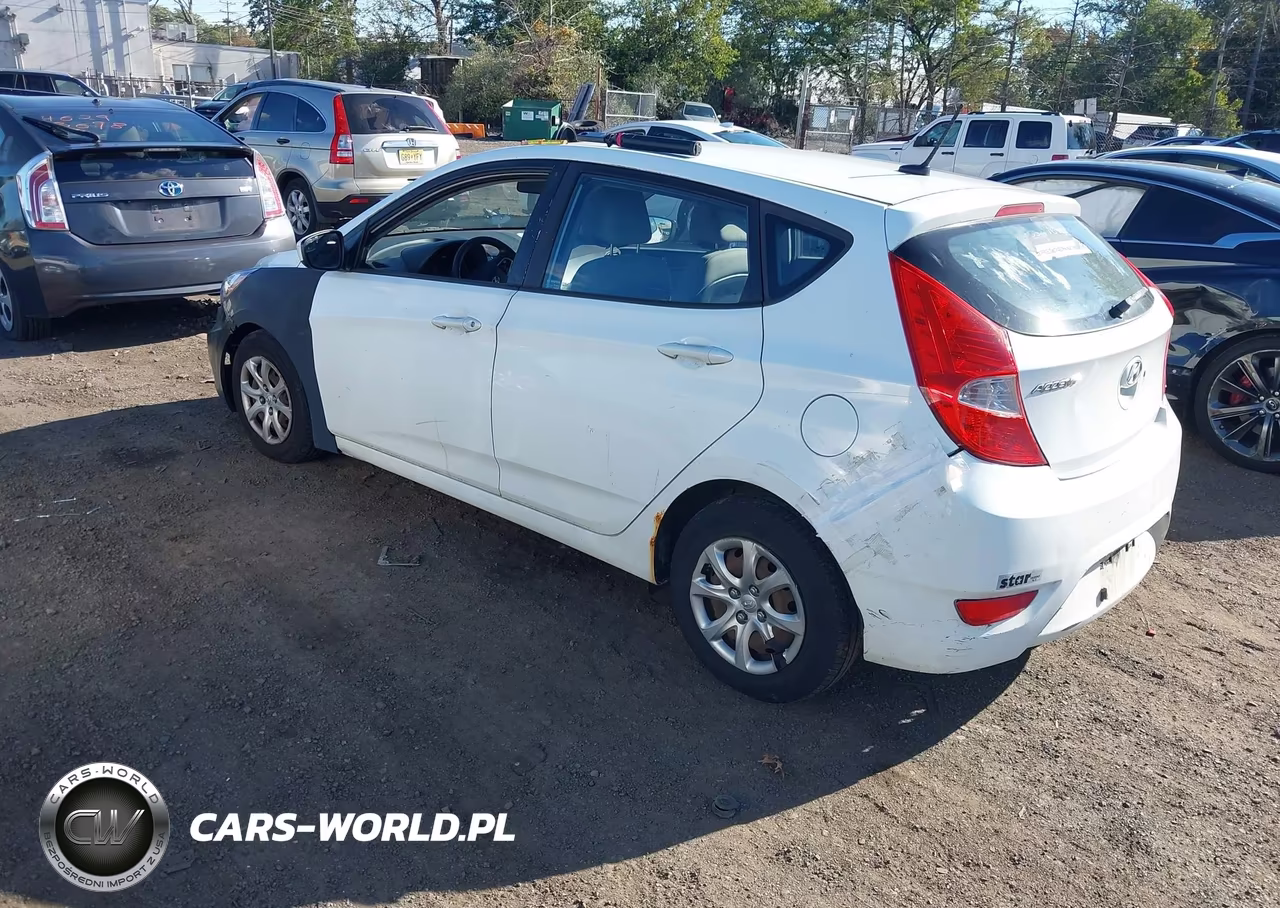 2014 Hyundai Accent Gs VIN:KMHCT5AE5EU193804 - 3