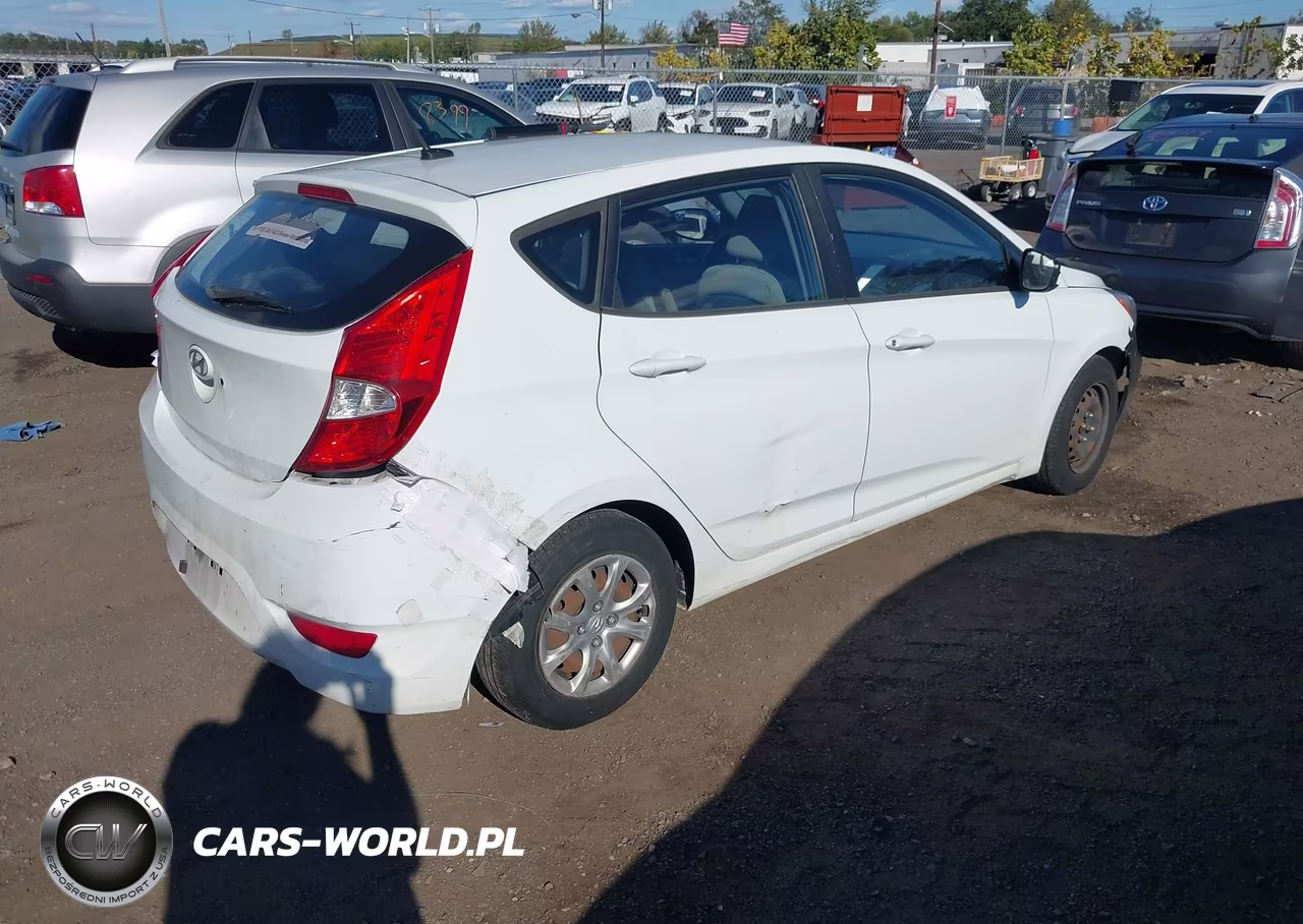 2014 Hyundai Accent Gs VIN:KMHCT5AE5EU193804 - 4