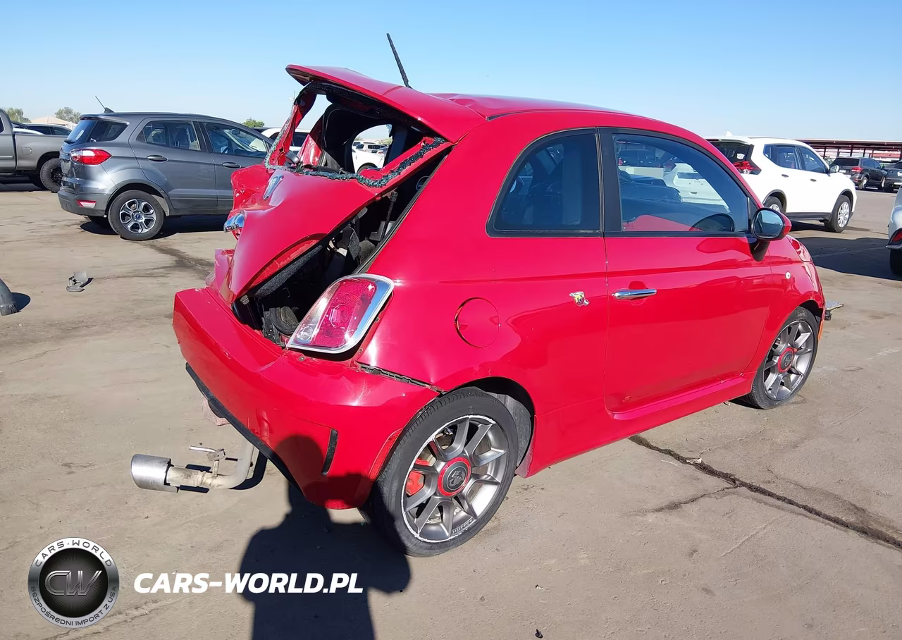 2013 Fiat 500 Abarth VIN:3C3CFFFH5DT608671 - 4