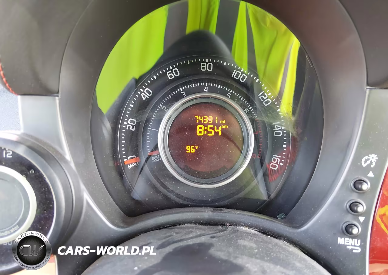 2013 Fiat 500 Abarth VIN:3C3CFFFH5DT608671 - 7