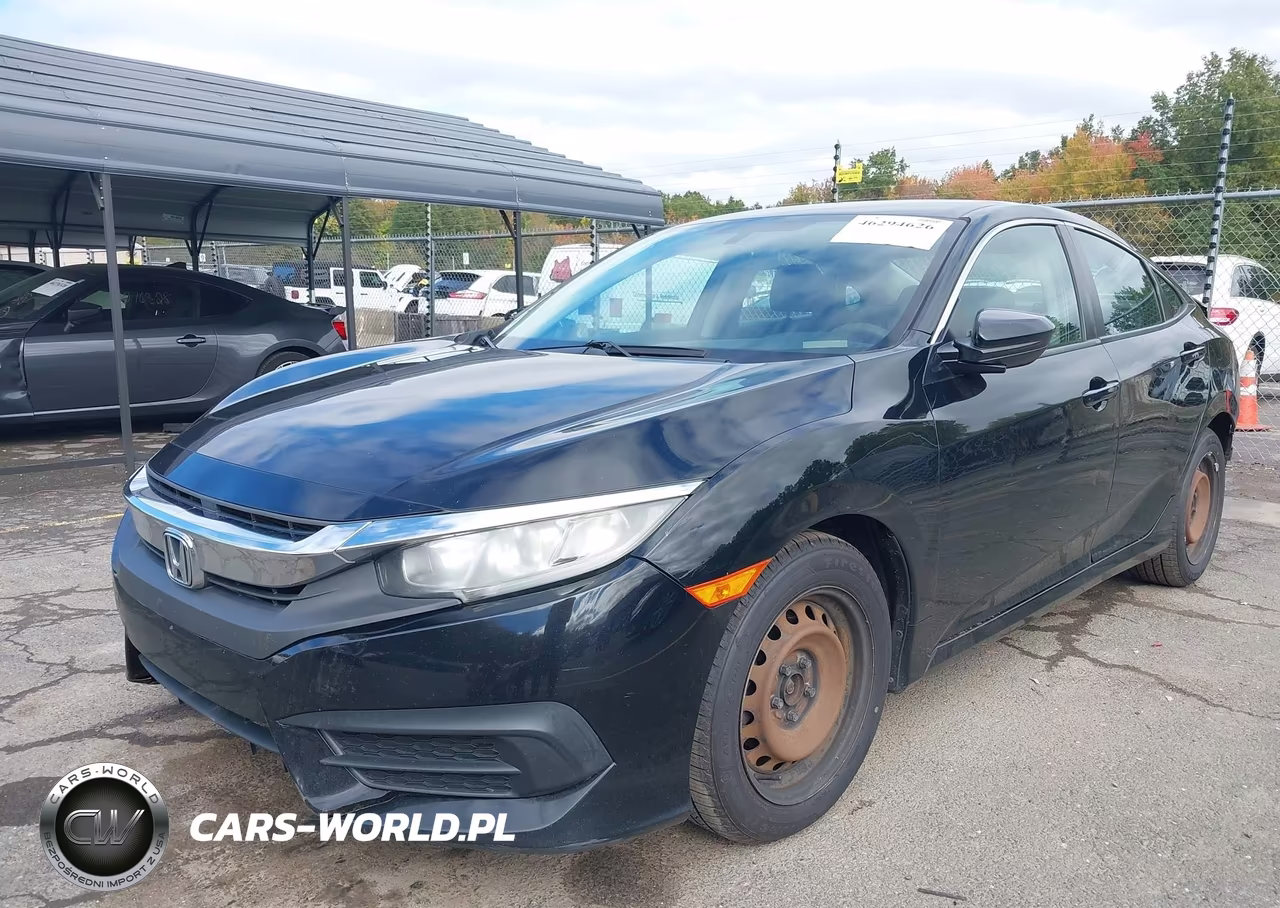 2018 Honda Civic Lx VIN:19XFC2E53JE032838 - 2