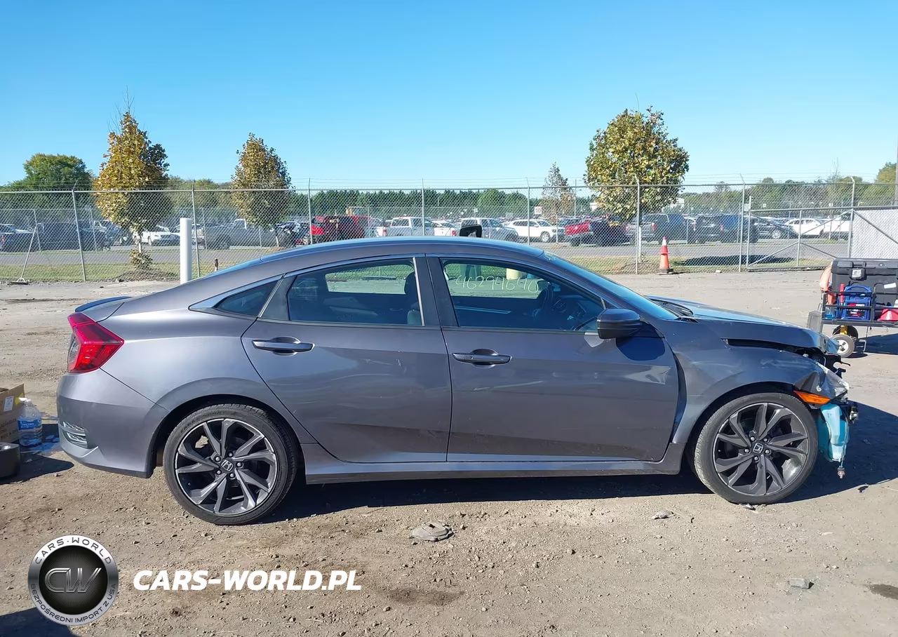 2020 Honda Civic Sport VIN:2HGFC2F8XLH509654 - 14