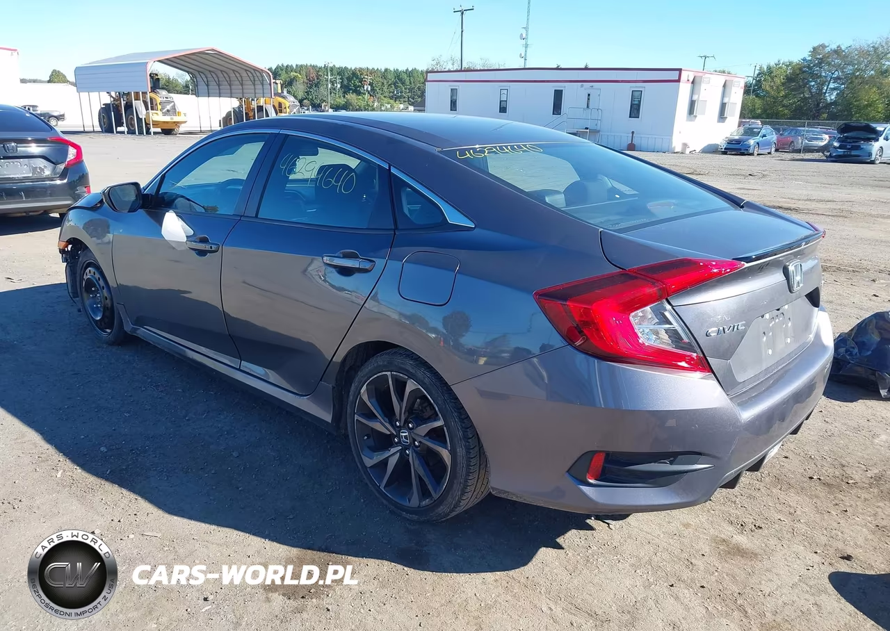 2020 Honda Civic Sport VIN:2HGFC2F8XLH509654 - 3