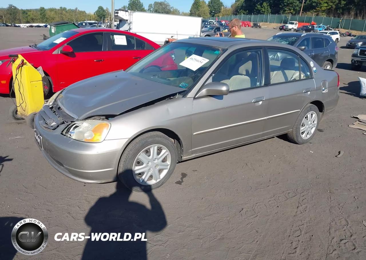 2003 Honda Civic Ex VIN:2HGES26713H582708 - 2