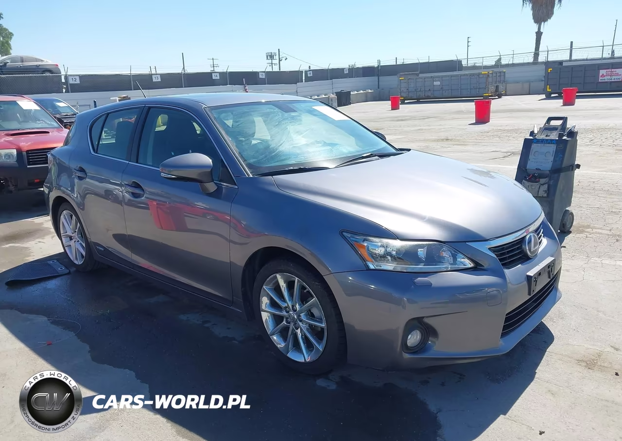 2012 Lexus Ct 200H Premium VIN:JTHKD5BH4C2079709 - 1