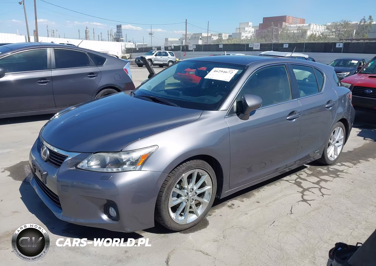 2012 Lexus Ct 200H Premium VIN:JTHKD5BH4C2079709 - 2