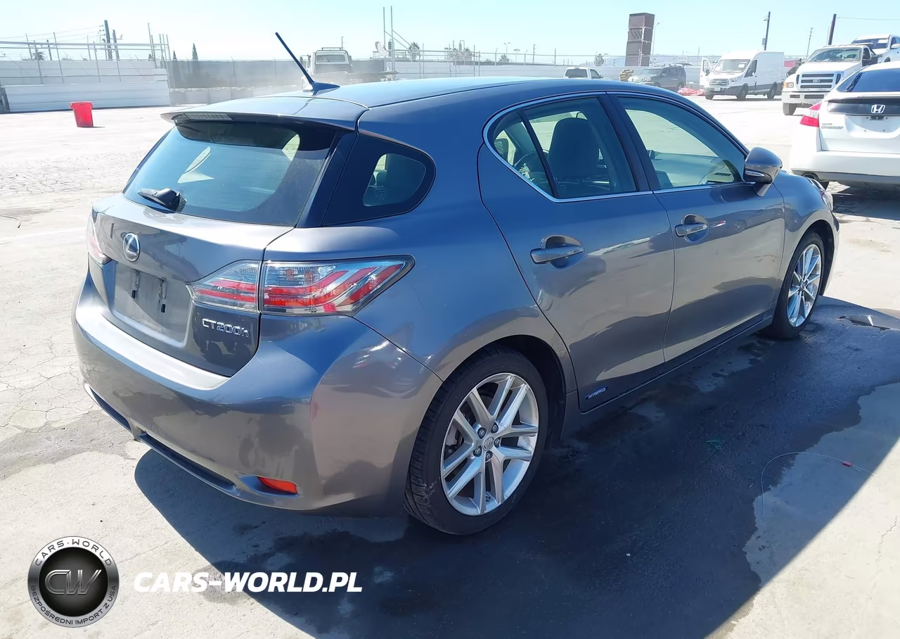 2012 Lexus Ct 200H Premium VIN:JTHKD5BH4C2079709 - 4
