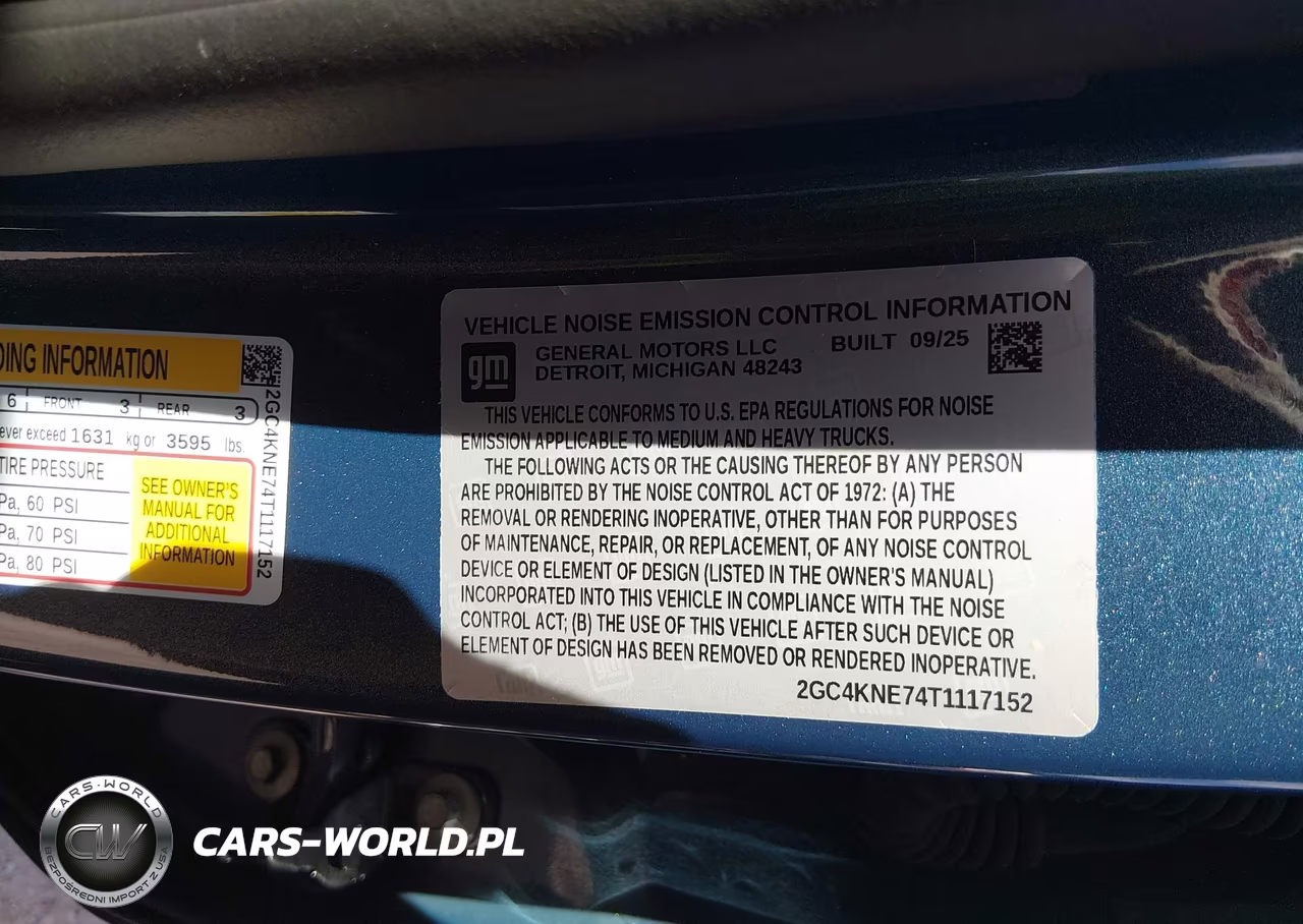 2026 Chevrolet Silverado 2500 Hd , Standard Bed, Lt, 4Wd VIN:2GC4KNE74T1117152 - 8